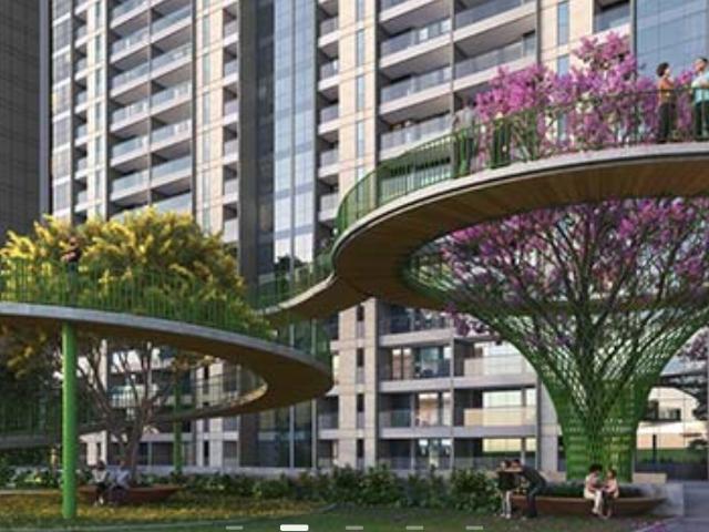 Resale | 3 BHK + Extra Room 1103 Sq.Ft. Apartment in Pristine O2 World