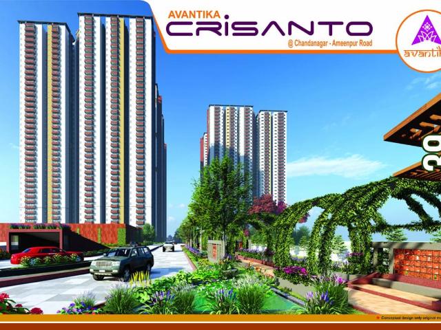 Resale | 3 BHK + Extra Room 1355 Sq.Ft. Apartment in Avantika Aswani