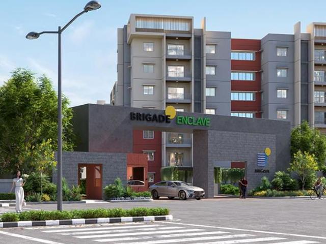 Resale | 3 BHK + Extra Room 2025 Sq.Ft. Apartment in Brigade Enclave