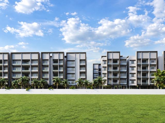 Resale | 3 BHK + Servant Room,Basement 1463 Sq.Ft. Apartment in Oakstone SN Celeste