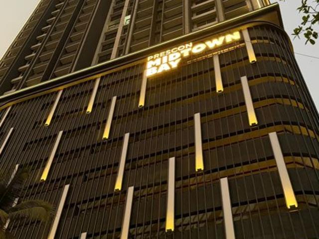 Resale | 3 BHK + Servant Room,Extra Room 1180 Sq.Ft. Apartment in Prescon Midtown Bay