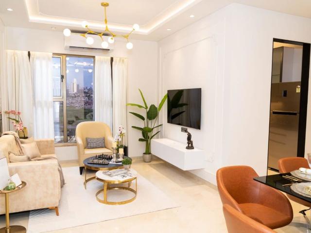 Resale | 3 BHK + Servant Room,Study Room 1120 Sq.Ft. Apartment in Ajmera Manhattan