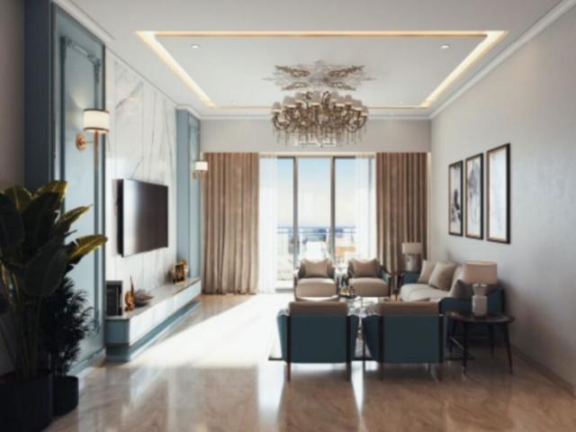 Resale | 3 BHK + Servant Room,Study Room 1235 Sq.Ft. Apartment in Mighty Siddhi Darshan