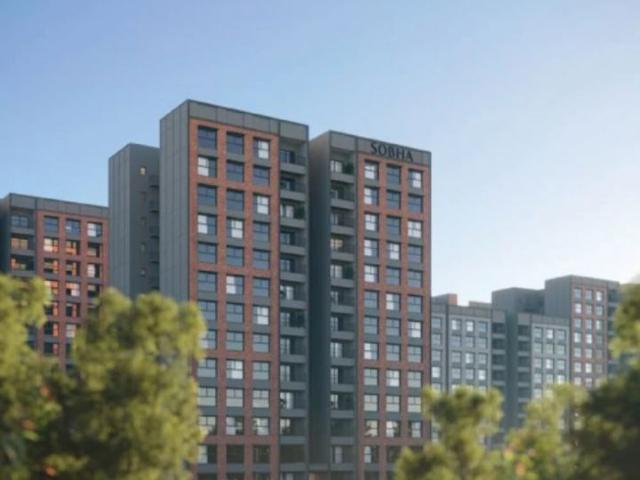 Resale | 3 BHK + Servant Room,Study Room 1800 Sq.Ft. Apartment in Sobha Brooklyn Towers Town Park