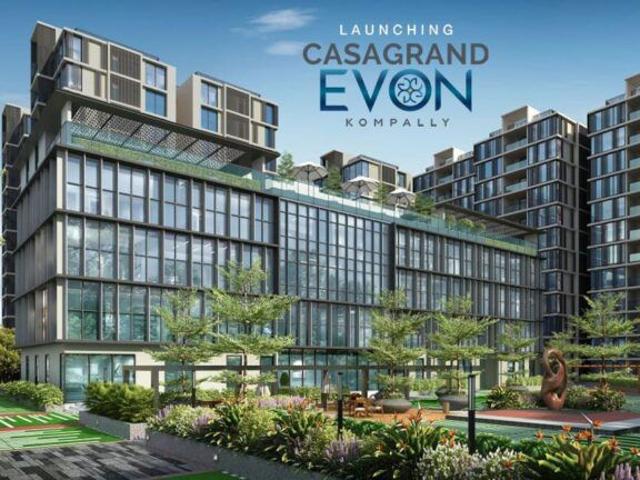 Resale | 3 BHK + Servant Room,Study Room 2146 Sq.Ft. Apartment in Casagrand Evon