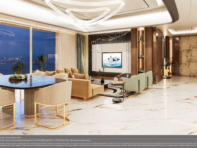 Resale | 3 BHK + Servant Room 1531 Sq.Ft. Apartment in Shapoorji Pallonji The Odyssey