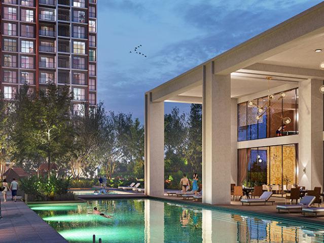 Resale | 3 BHK + Servant Room 1680 Sq.Ft. Apartment in Lodha Estilo