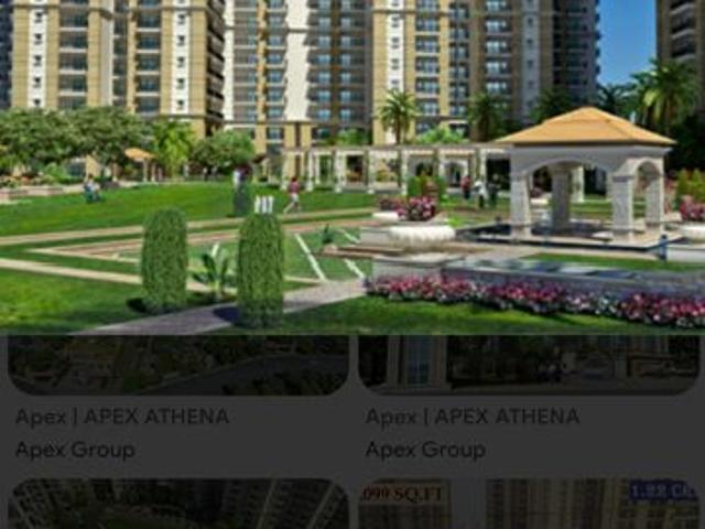 Resale | 3 BHK + Servant Room 1732 Sq.Ft. Apartment in Apex Athena