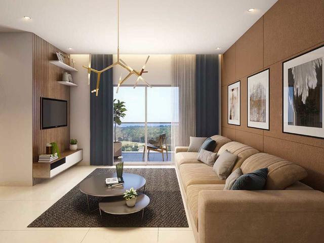 Resale | 3 BHK + Servant Room 1068 Sq.Ft. Apartment in Kohinoor Zen Estate