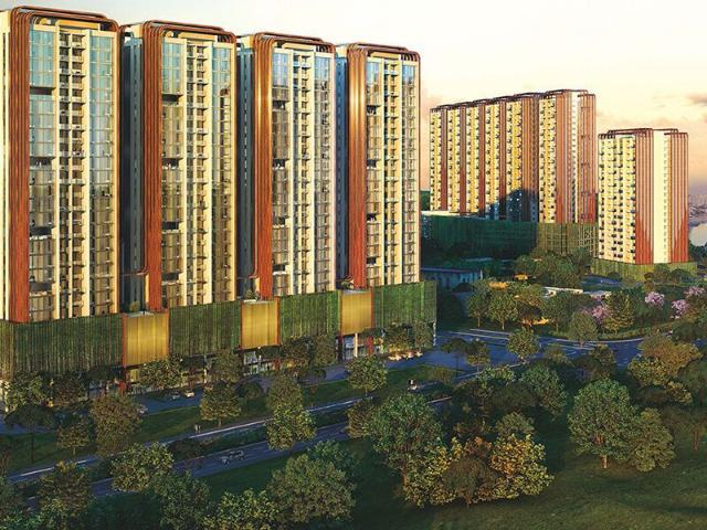 Resale | 3 BHK + Servant Room 1100 Sq.Ft. Apartment in Duville Riverdale Residences