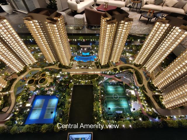 Resale | 3 BHK + Servant Room 1342 Sq.Ft. Apartment in Ashiana Aaroham