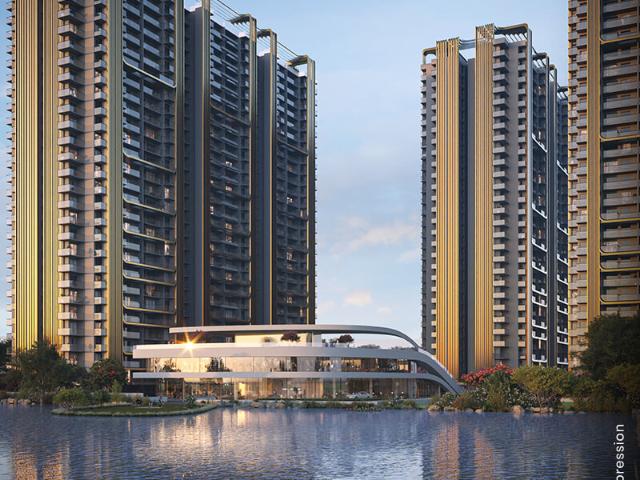 Resale | 3 BHK + Servant Room 2050 Sq.Ft. Apartment in M3M Crown