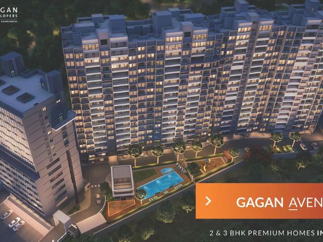 Resale | 3 BHK + Servant Room 2200 Sq.Ft. Penthouse in Gagan Avencia