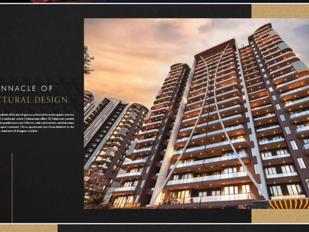 Resale | 3 BHK + Servant Room 2355 Sq.Ft. Apartment in Oxirich Chintamani