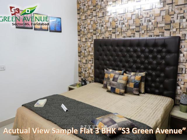 Resale | 3 BHK + Study Room 645 Sq.Ft. Apartment in S3 Green Avenue