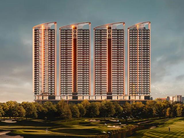 Resale | 3 BHK + Study Room 1050 Sq.Ft. Apartment in Tharwani Majestic Towers