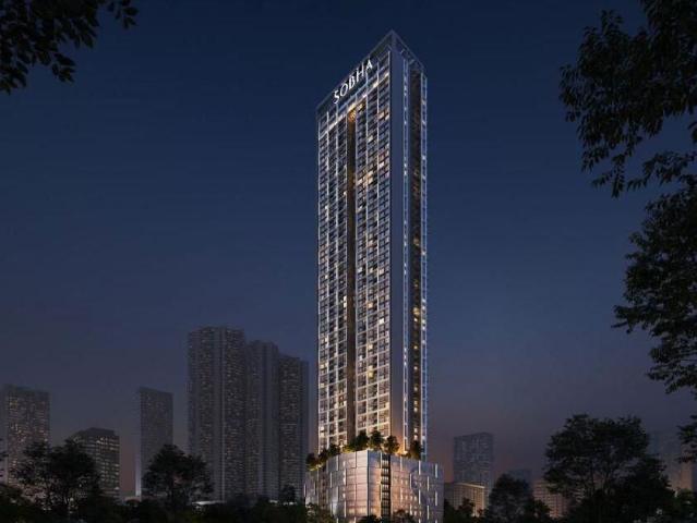 Resale | 3 BHK + Study Room 1090 Sq.Ft. Apartment in Sobha Inizio