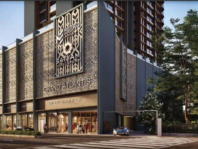 Resale | 3 BHK + Study Room 1166 Sq.Ft. Apartment in Satyam Grand Atlantis