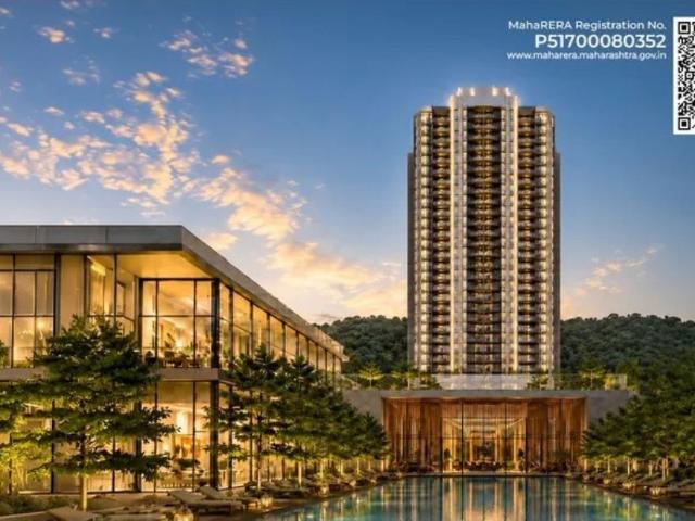 Resale | 3 BHK + Study Room 1240 Sq.Ft. Apartment in K Raheja Jade City
