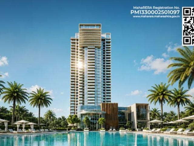 Resale | 3 BHK + Study Room 1361 Sq.Ft. Apartment in Raheja Atlantis