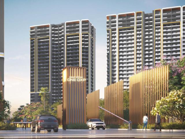 Resale | 3 BHK + Study Room 1806 Sq.Ft. Apartment in Smart World One DXP