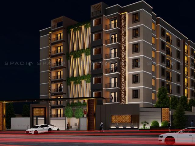 Resale | 3 BHK + Study Room,Extra Room 1395 Sq.Ft. Apartment in Muppiri Pursuit Of Happiness