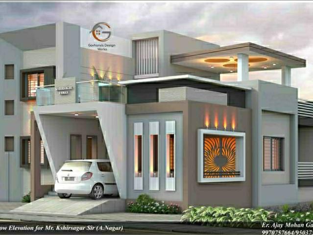 Resale | 3 BHK + Study Room,Extra Room 3060 Sq.Ft. Villa in Sushmitha Modern 3bhk, S