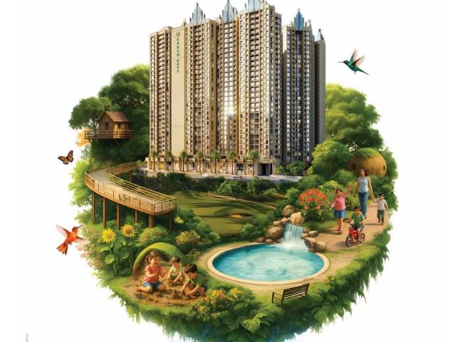 Resale | 3 BHK + Pooja Room 850 Sq.Ft. Apartment in Raunak City