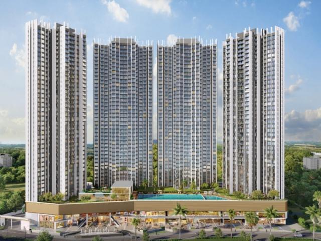 Resale | 3 BHK + Pooja Room 1042 Sq.Ft. Apartment in Sunteck Crescent Park