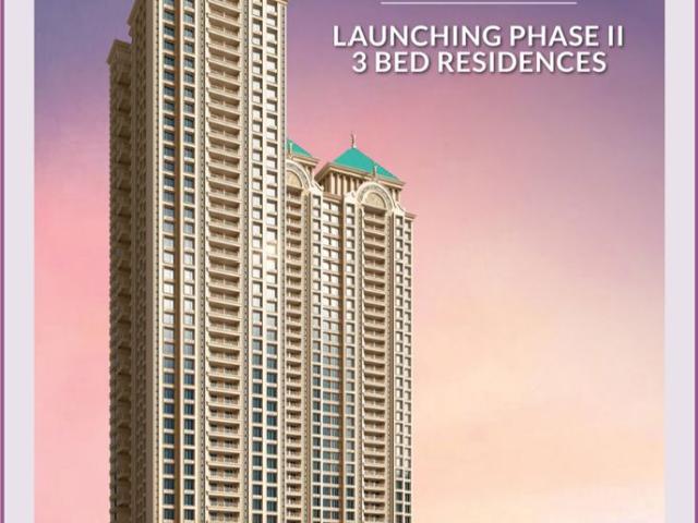 Resale | 3 BHK + Pooja Room 1050 Sq.Ft. Apartment in Tharwani Majestic Towers