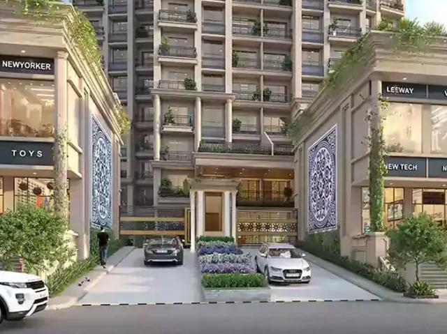 Resale | 3 BHK + Pooja Room 1050 Sq.Ft. Apartment in Midtown W90