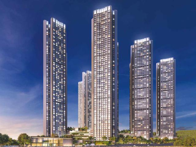 Resale | 3 BHK + Pooja Room 1094 Sq.Ft. Apartment in Oberoi Sky City Tower E