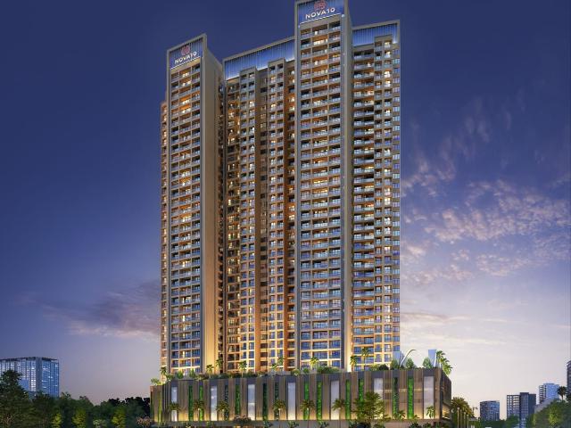 Resale | 3 BHK + Pooja Room 1102 Sq.Ft. Apartment in Nova 10 Elegance