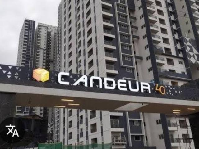 Resale | 3 BHK + Pooja Room 1588 Sq.Ft. Apartment in Candeur 40