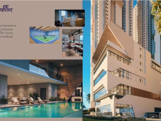 Resale | 3 BHK + Pooja Room,Servant Room 1652 Sq.Ft. Apartment in Candeur Crescent