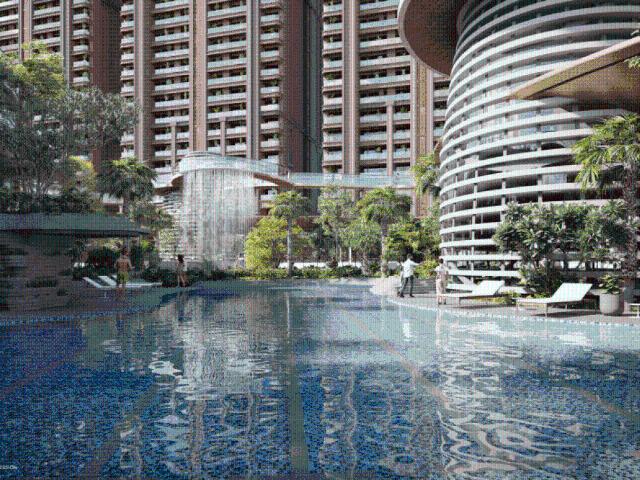 Resale | 3 BHK + Pooja Room,Servant Room,Study Room 2939 Sq.Ft. Apartment in Whiteland Urban Resort