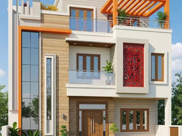 Resale | 3 BHK + Pooja Room,Servant Room,Study Room,Extra Room 1200 Sq.Ft. Villa in My Citi