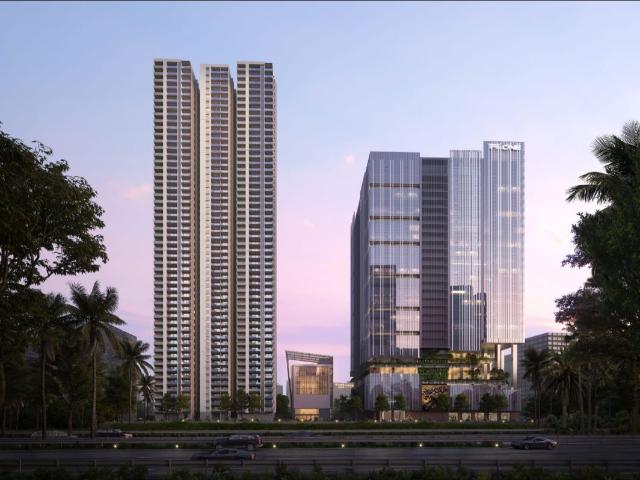 Resale | 3 BHK + Pooja Room,Servant Room,Study Room,Extra Room 2965 Sq.Ft. Apartment in Financial District