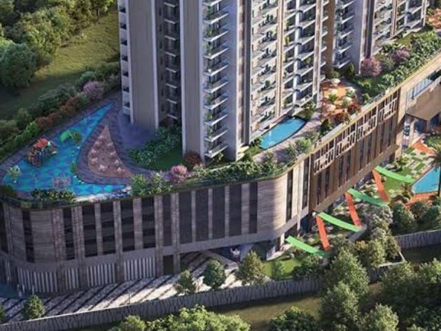 Resale | 3 BHK + Pooja Room,Servant Room,Study Room,Extra Room 2180 Sq.Ft. Apartment in Satya Levante Residences