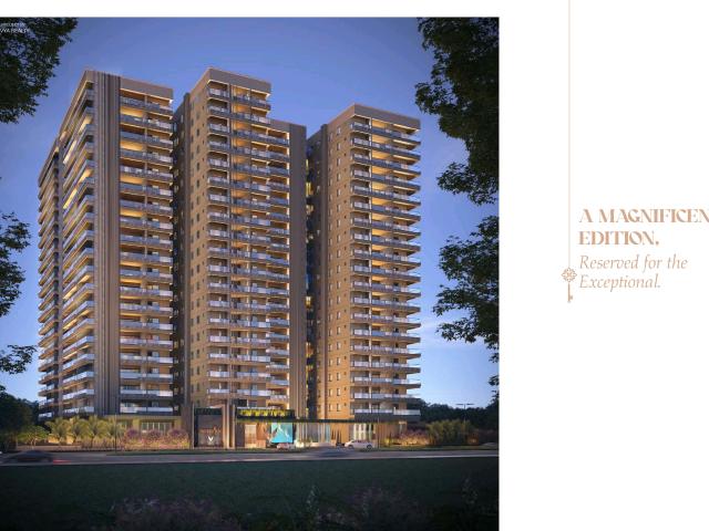 Resale | 3 BHK + Pooja Room,Servant Room,Study Room,Extra Room 3555 Sq.Ft. Apartment in Savya The Edition