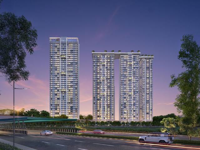 Resale | 3 BHK + Pooja Room,Servant Room,Study Room,Extra Room 4242 Sq.Ft. Apartment in Delphine Central Park Estates