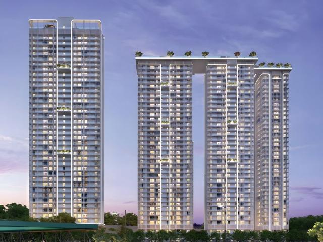 Resale | 3 BHK + Pooja Room,Servant Room,Study Room,Extra Room 4242 Sq.Ft. Apartment in Delphine Central Park Estates