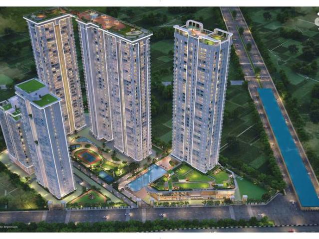 Resale | 3 BHK + Pooja Room,Servant Room,Study Room,Extra Room 4242 Sq.Ft. Apartment in Delphine Central Park Estates
