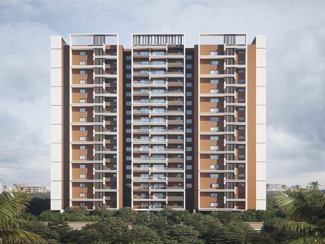 Resale | 3 BHK + Pooja Room,Study Room,Extra Room,Store Room 1950 Sq.Ft. Apartment in Vasavi Sreenivasam