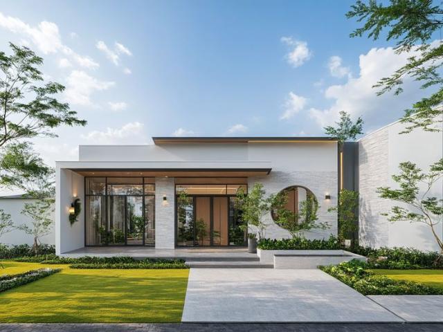 Resale | 3 BHK + Pooja Room,Study Room,Store Room 1500 Sq.Ft. Villa in Aratt Amora Park View