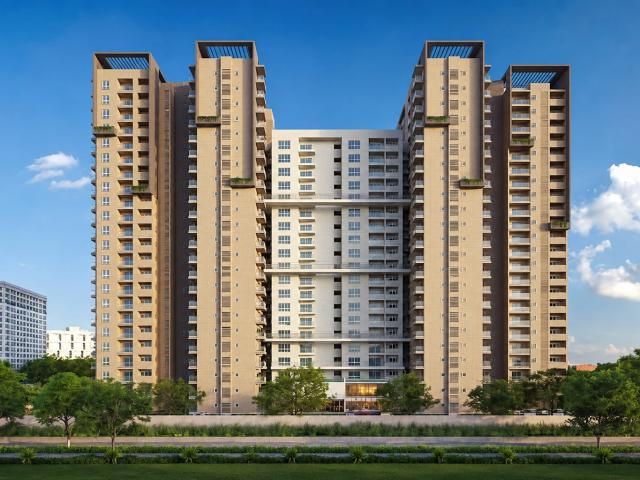 Resale | 3 BHK + Prayer Room,Extra Room,Basement 2519 Sq.Ft. Apartment in Purva Meraki
