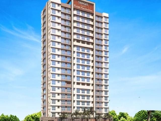 Resale | 1 BHK 338 Sq.Ft. Apartment in Riddhi Rajendra Nagar Swagat CHS