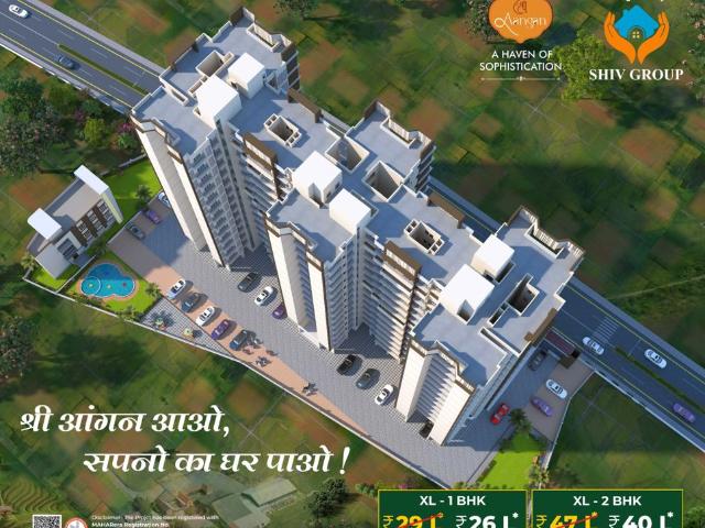 Resale | 1 BHK 338 Sq.Ft. Apartment in Shiv Shree Aangan