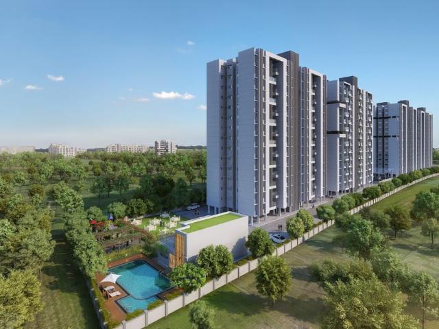Resale | 1 BHK 440 Sq.Ft. Apartment in Benchmarrk Kairosa Cluster A