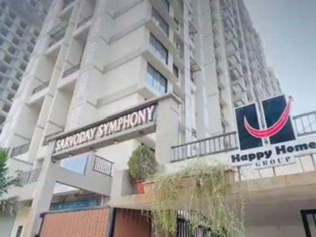 Resale | 1 BHK 440 Sq.Ft. Apartment in Sarvoday Symphony